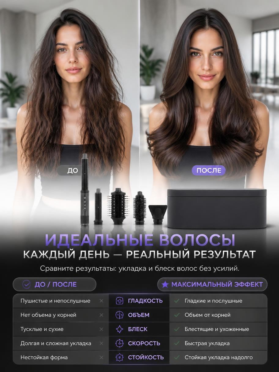Фен-стайлер - Слайд 7